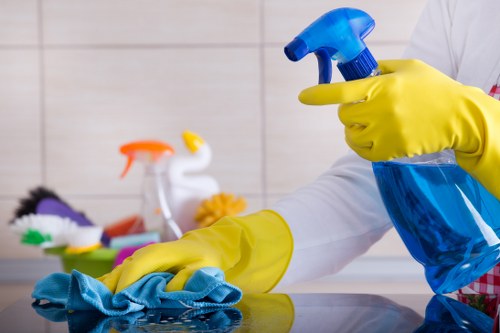 Professional upholstery cleaning for a fabric sofa in a Barnet home