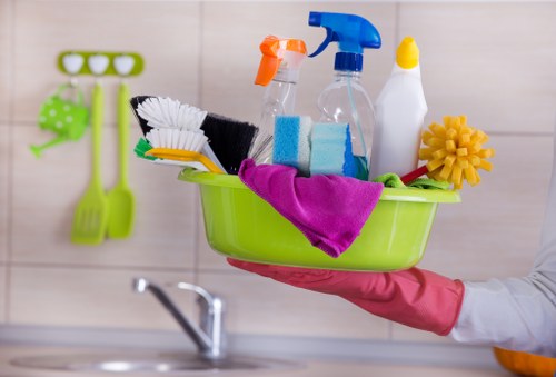 Detailed bathroom cleaning during an end of tenancy service in Barnet