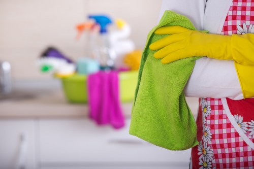 Local Barnet technician treating pet stains in a family property