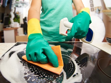 Fresh, spotless rooms after a move in cleaning service