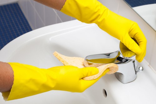 Professional cleaning of shared stairs and landings in Barnet