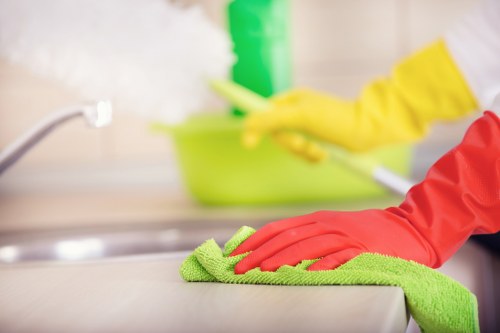 Local domestic cleaner working in a Barnet property